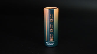 Cylinder Empty Lip Balm Pots Food Grade Matte Lamination Rolled Edges