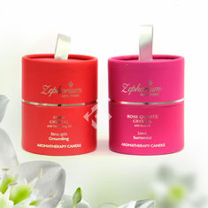 Moisture Proof Cylinder Paper Tube Packaging Stylish Kraft Paper Candle Tube