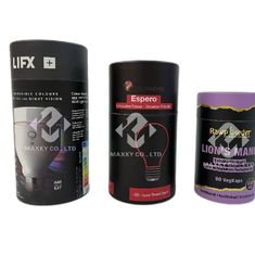 Waterproofing Eco Friendly Paper Tube Packaging Stylish Lightweight