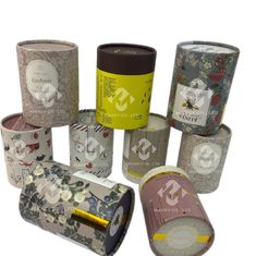 Environmental Friendly Paper Cans Packaging Multifunctional Cardboard Tube Packaging