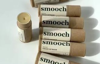 Convenient And Versatile Push Up Paper Tube Heat Insulation Recycled Lip Balm Tubes