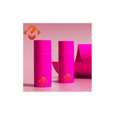 Colorful Paper Tube Cosmetic Packaging Makeup Brush Portable For Travel