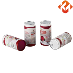 High Quality Custom Logo Circular Cylinder Paper Tube Packaging Gift Box Food Can for   Spice Coffee Bean Tea Nut
