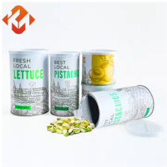 Custom Biodegradable Food Packaging Powder Food Tube Packaging Paper Tube Packaging for Tea