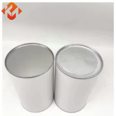 Customizable round cylindrical cardboard box packaging biscuits tea coffee beans dried fruit food paper tube