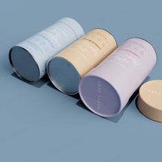 Biodegradable natural empty collagen powder packaging can be customized cans for food