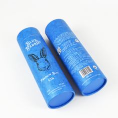 Private Label Matte Tea Round Box Paper Tube Cylinder Packaging Tube Wine Gift Box Custom