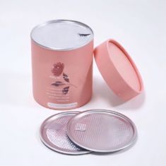 Cylindrical paper tube food protein powder round box packaging