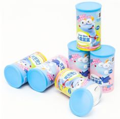 Cardboard Kraft Paper Empty Packaging Suitable For Supplement Baby Food Powder Paper Tube Packaging Box