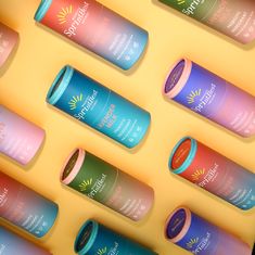 Factory direct, biodegradable recycled paper deodorant can packaging containers