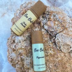 Eco-friendly stick-shaped antiperspirant, pump-style tube packaging, paper packaging.