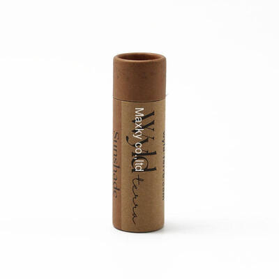 Customized paper lip balm tube push-type deodorant paper tube packaging