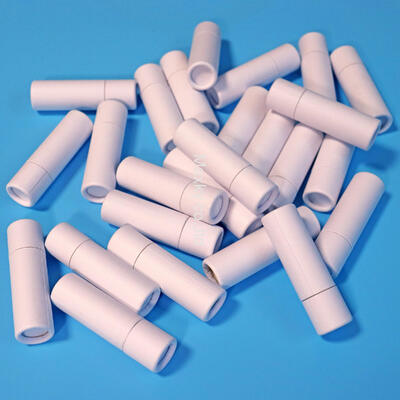 Kraft paper core packaging tube, biodegradable, deodorant, lip gloss, push-type paper lipstick tube