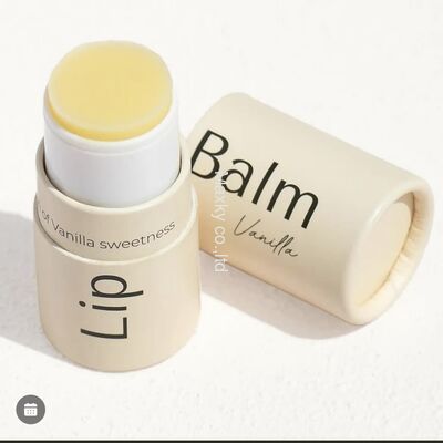 Customized rotating paper tube lip balm cardboard round tube deodorant packaging