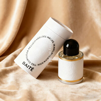 Customized paper tube packaging drums, suitable for perfume bottles