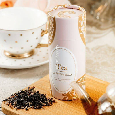 Aluminum foil lined cylindrical packaging boxes, cardboard tubes, round food paper tubes