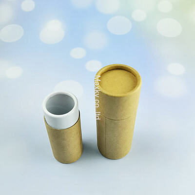 Kraft paper containers, small cardboard tubes, and paper tube packaging are suitable for travel.