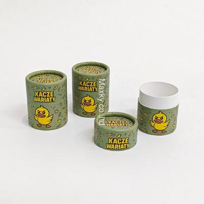 Eco-friendly lipstick tube paper, high-end gift and toy packaging paper tube, with waxed paper.