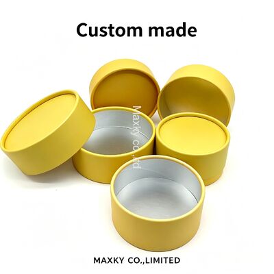 Custom Printed Food Grade Kraft Paper Tubes for Tea & Food Packaging