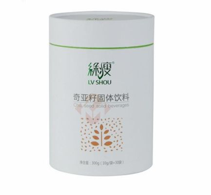 Environmental Protection Cylindrical Paper Tube Box UV Resistant Recyclable