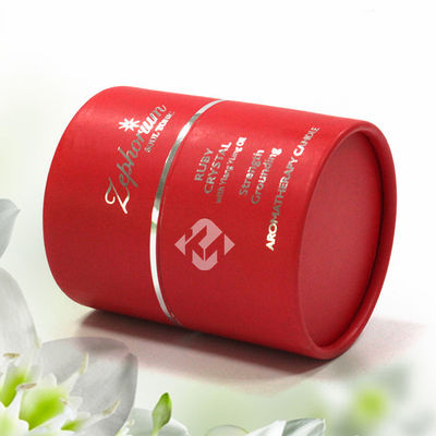 High Precision Paper Tube Candle Packaging Dirt Resistant Space Saving Customize