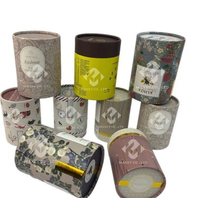 Environmental Friendly Paper Cans Packaging Multifunctional Cardboard Tube Packaging