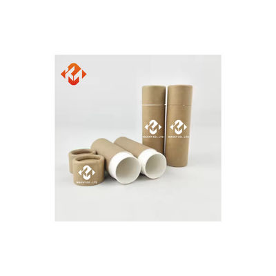 Customized Push Up Paper Tube Cylindrical Cardboard Lip Balm Tube Safe