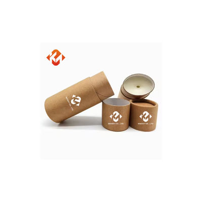 Compostable Push Up Paper Tube Oval Paper Deodorant Container Travel Friendly