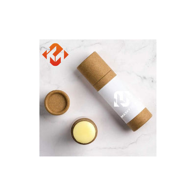 Compact Paper Tube Lip Balm Packaging Flexible Environmental Protection
