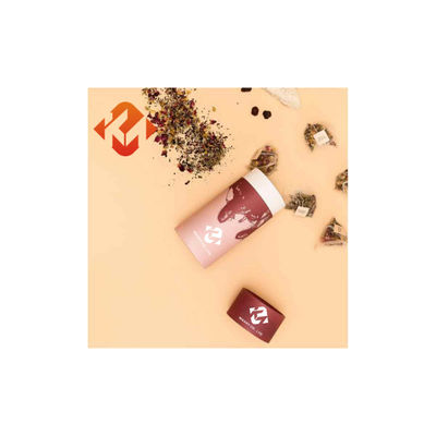 Customizable Food Grade Paper Can Stylish Design Cylindrical Paper Container