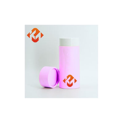 Glass Bottle Cosmetic Paper Tube Packaging Customize Paperboard Tube Packaging