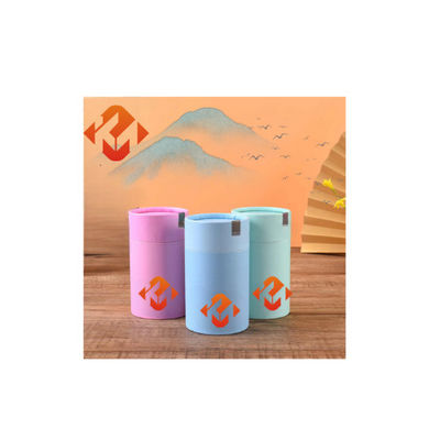Kraft paper food tubes, cylindrical boxes, and containers with bases and lids are suitable for packaging tea and coffee.