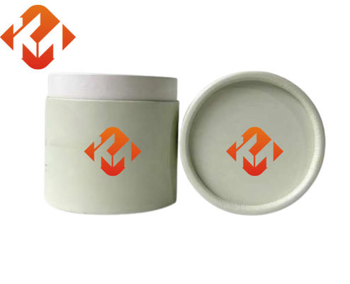Smooth Surface Custom Kraft Paper Tube High Capacity Kraft Paper Jar For Eye Cream