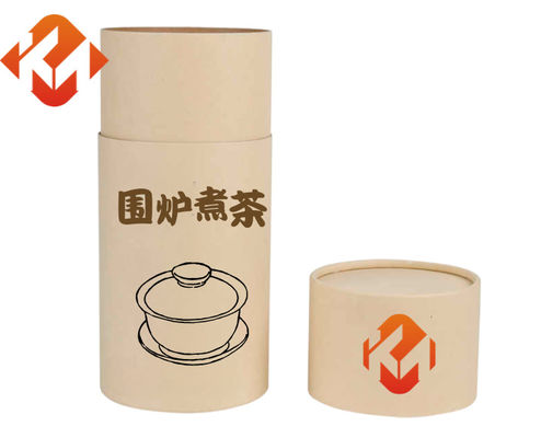 Recyclable Food Grade Paper Can Lightweight Custom Cardboard Tube Packaging