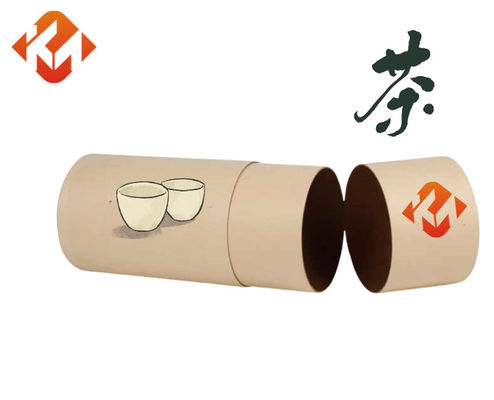 Recyclable Food Grade Paper Can Lightweight Custom Cardboard Tube Packaging