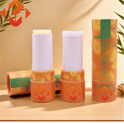 Compostable Cardboard Lipstick Tubes Moisture Proof Space Saving Portable