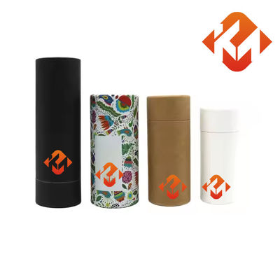 Recyclable Round Deodorant Stick Container Lightweight And Travel Friendly