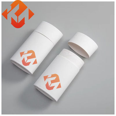 Cardboard Push Up Paper Tube Custom Deodorant Stick Packaging Biodegradable