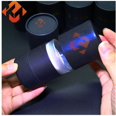Compostable Kraft Paper Tube Packaging Mildew Proof Custom Cardboard Tube Packaging