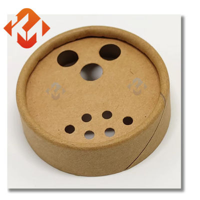Food Grade Cylindrical Paper Tube Box Seasoning Custom Paper Tube Packaging