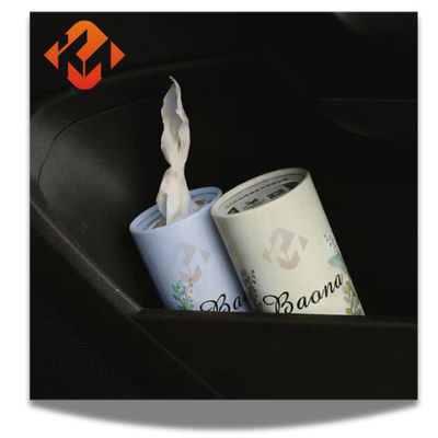 Recyclable Facial Tissue Tube Customizable Household Bio-Degradable Matt Lamintation