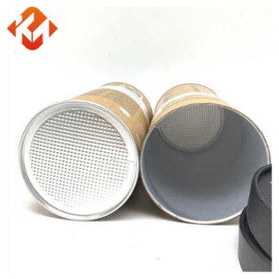 Factory wholesale round cardboard packaging coffee potato chips snacks easy to tear aluminum foil moisture-proof seal kraft paper tube cylinder box puffed food composite cans composite cans