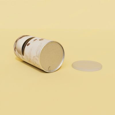 Air Tight Coffee Powder Round Paper Tube Packaging for Protein Powder Packaging Container