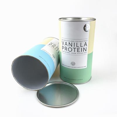 Wholesale factory price custom packaging protein kraft paper jar packaging