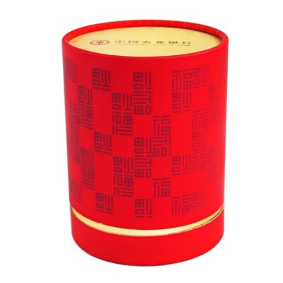 Cylinder Round Food Grade Cardboard Tube Packaging for Teas Customized Design Printing logo Biodegradable