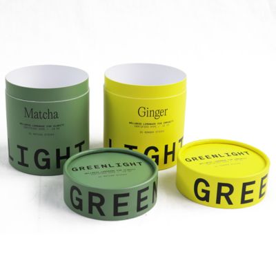 Custom logo Handcrafted Biodegradables Papel  Candy Package Round Paper Tube Boxes for Sweets
