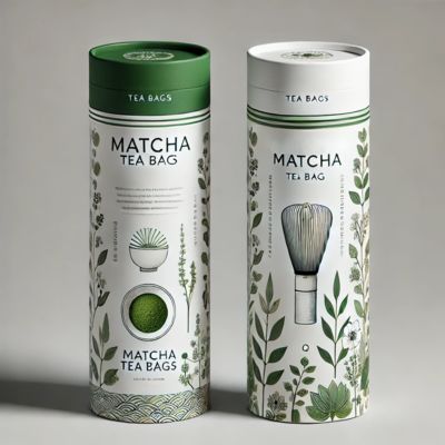 Custom Printed Tea Set Gift Box Food Packaging Cardboard Round Cylindrical Coffee Packaging Afternoon Tea Paper Tube