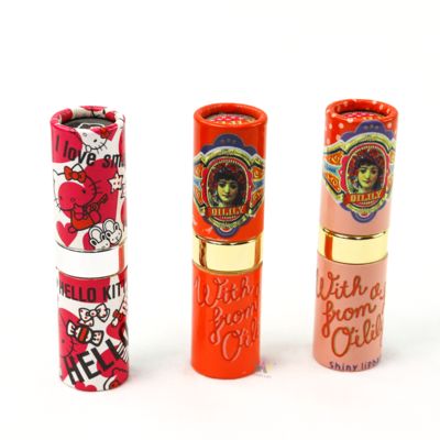 Lip Liner Set Lip Balm Display Lip Gloss Scrub Tube Packaging Paper Box Customizable Private Label Pretty Hot Stamp Lipgloss