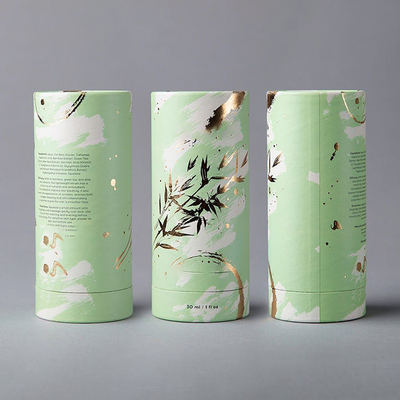 Customised  Carton Recyclable Luxury Eco Friendly Craft Packaging Round Cardboard Packaging