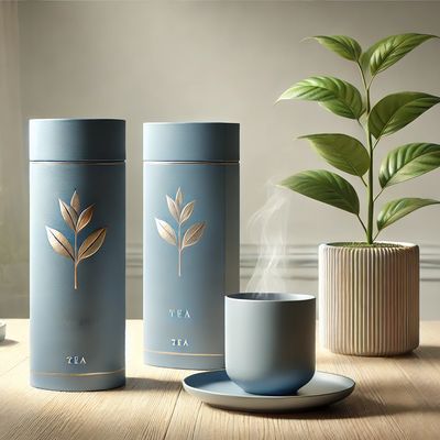 Customised  Carton Recyclable Luxury Eco Friendly Craft Packaging Round Cardboard Packaging